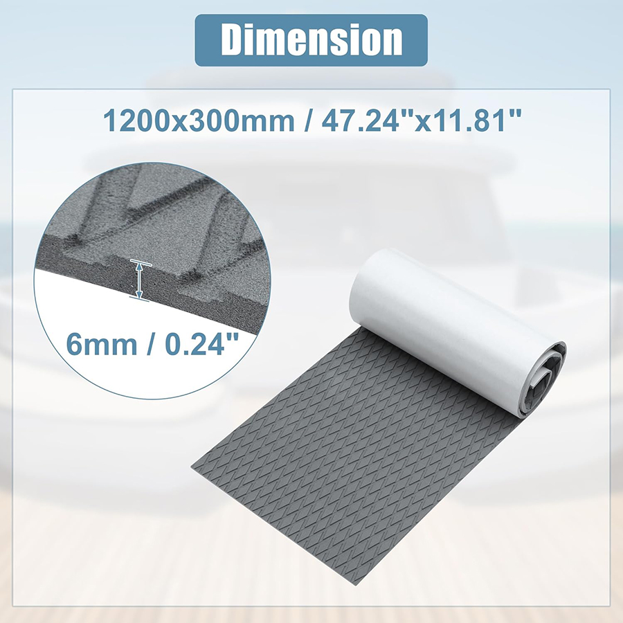 Eva Foam Sheet - 1200*300mm EVA 인조 티크 데킹 시트