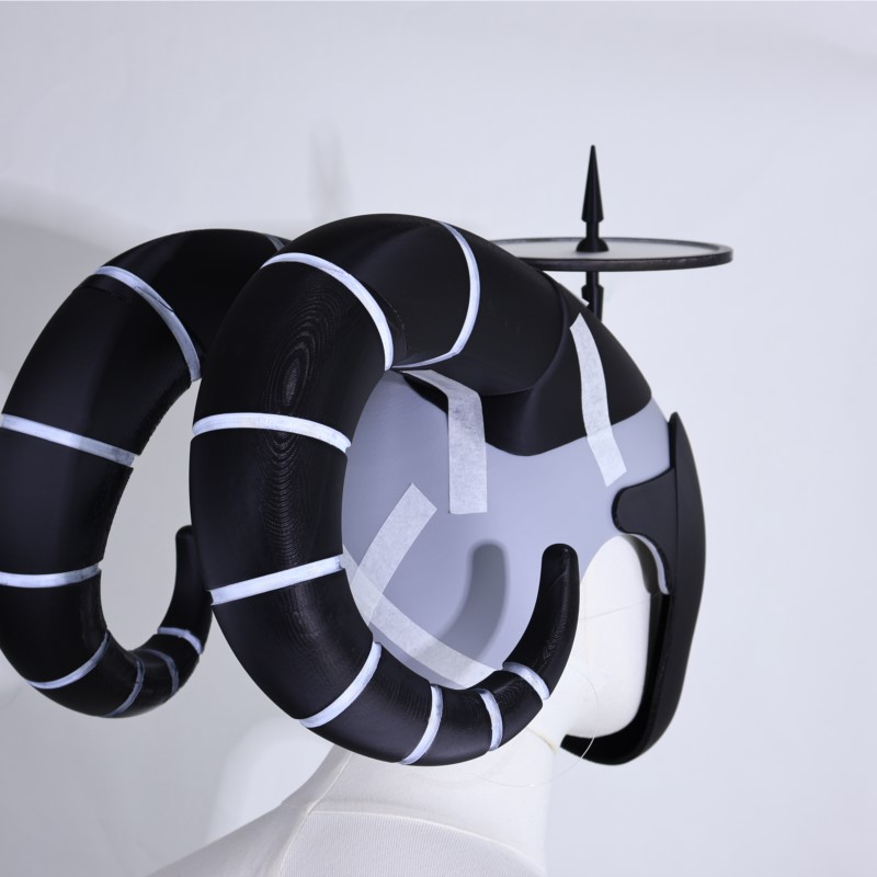 3D 프린팅 루테 코스프레 마스크 헬멧 엔젤 호텔 애니 - Cosplay Prop 3D Print Settings 리뷰 및 가격