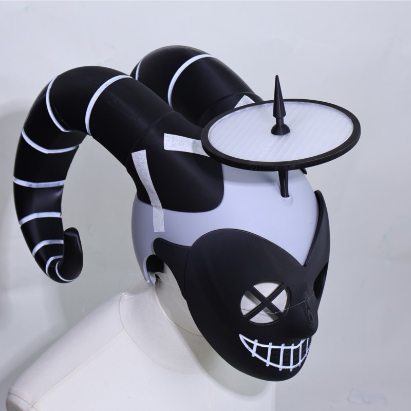 3D 프린팅 루테 코스프레 마스크 헬멧 엔젤 호텔 애니 - Cosplay Prop 3D Print Settings 리뷰 및 가격
