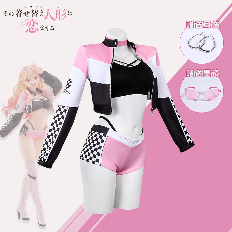 애니메이션 마이 드레스업 달링 가발 레이스 슈트 소품  - Cosplay Floating Prop 리뷰 및 가격