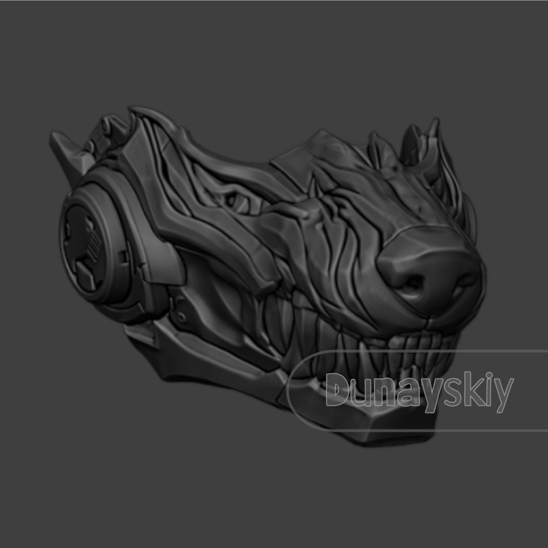 러브 앤 딥스페이스 발코 울프 마스크 코스프레 소품 퍼 - Cosplay Prop 3D Print Settings 리뷰 및 가격
