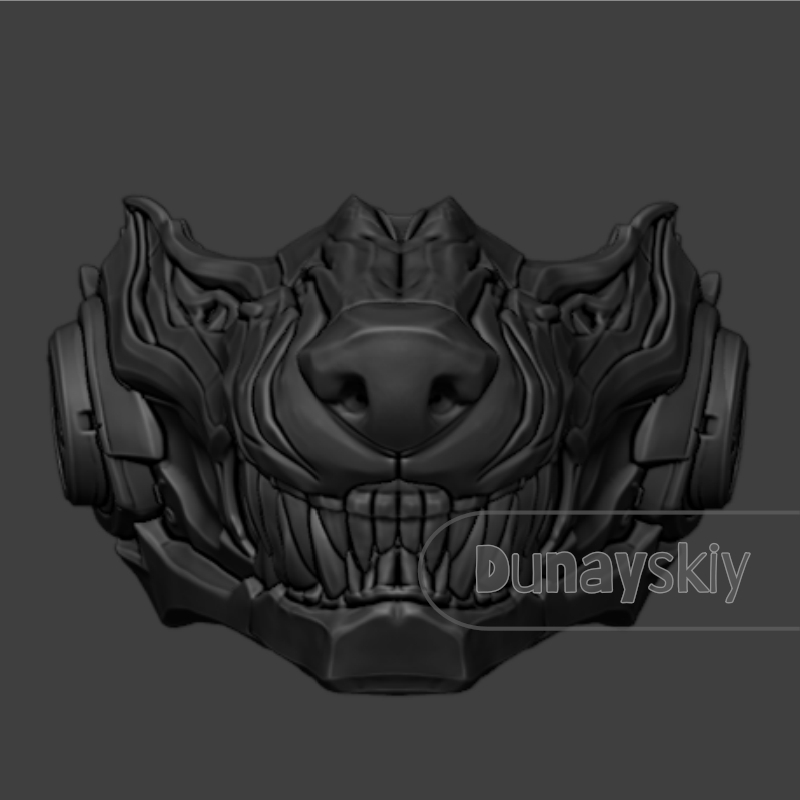 러브 앤 딥스페이스 발코 울프 마스크 코스프레 소품 퍼 - Cosplay Prop 3D Print Settings 리뷰 및 가격