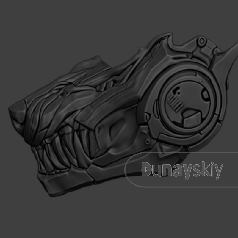 러브 앤 딥스페이스 발코 울프 마스크 코스프레 소품 퍼 - Cosplay Prop 3D Print Settings 리뷰 및 가격